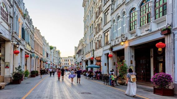 DU LỊCH TRUNG QUỐC: HÀ NỘI - HẢI NAM - TAM Á 5N4Đ 21 pho co Ky Lau